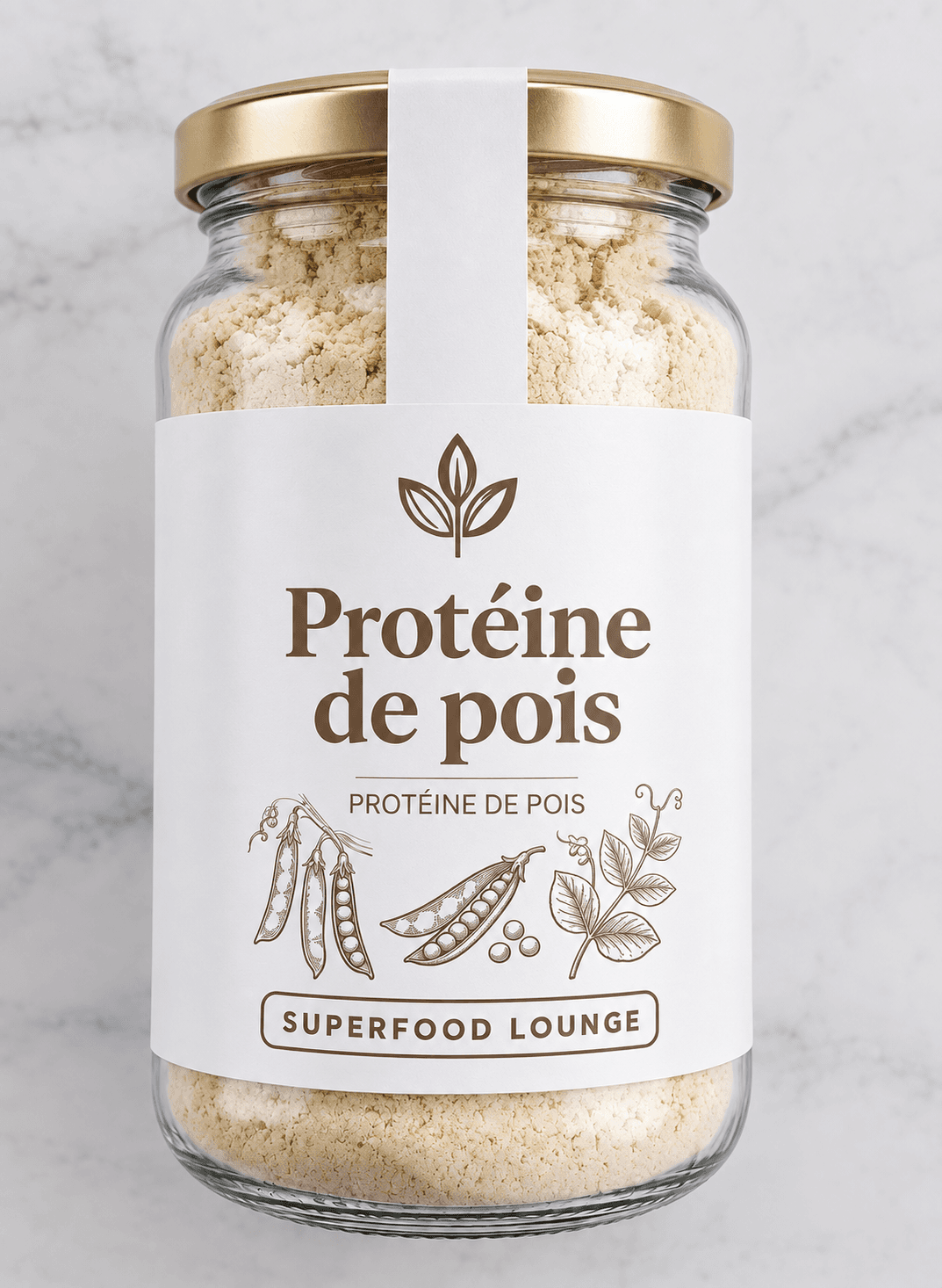 Protéine de Pois Bio en poudre 200g